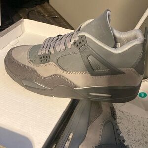 Grey Jordan 4s